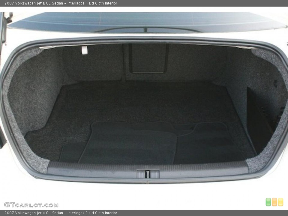 Interlagos Plaid Cloth Interior Trunk for the 2007 Volkswagen Jetta GLI Sedan #41617297