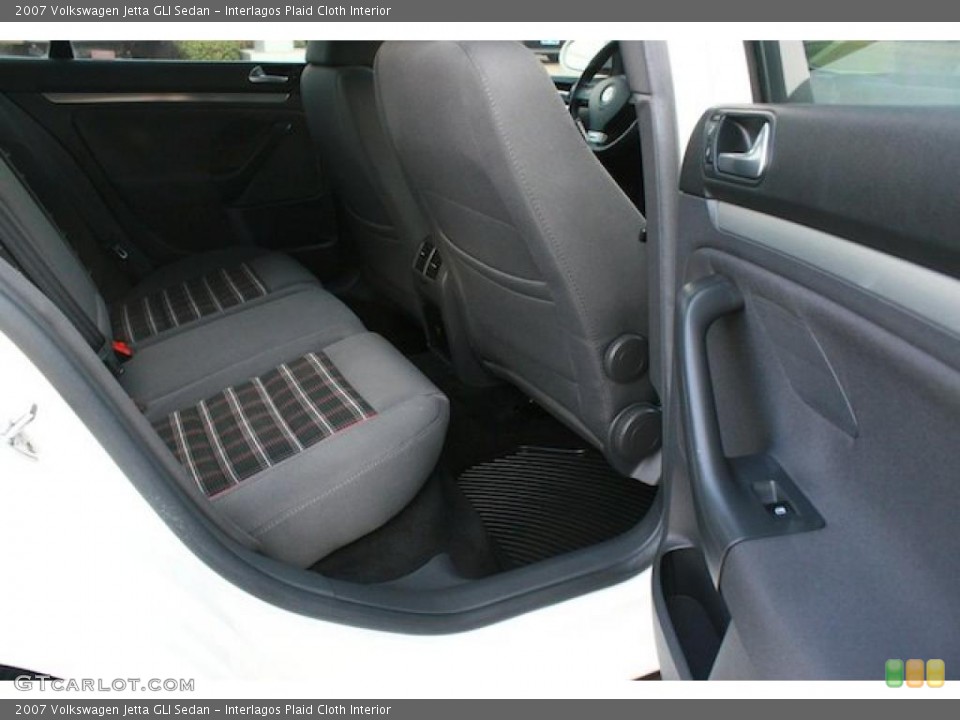 Interlagos Plaid Cloth Interior Photo for the 2007 Volkswagen Jetta GLI Sedan #41617309