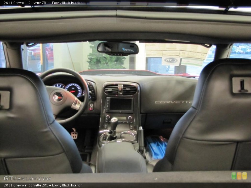Ebony Black Interior Photo for the 2011 Chevrolet Corvette ZR1 #41617721