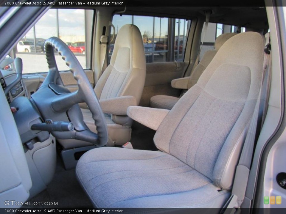 Medium Gray Interior Photo for the 2000 Chevrolet Astro LS AWD Passenger Van #41618057