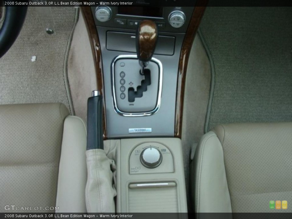 Warm Ivory Interior Transmission for the 2008 Subaru Outback 3.0R L.L.Bean Edition Wagon #41619490