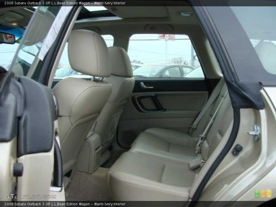 Warm Ivory Interior Photo for the 2008 Subaru Outback 3.0R L.L.Bean Edition Wagon #41619502