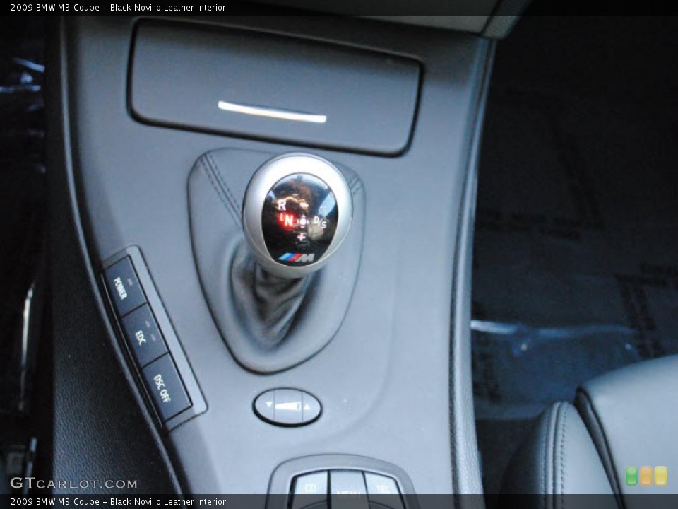 Black Novillo Leather Interior Transmission for the 2009 BMW M3 Coupe #41620074