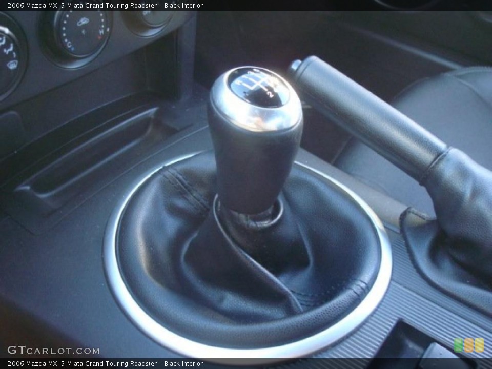 Black Interior Transmission for the 2006 Mazda MX-5 Miata Grand Touring Roadster #41623806