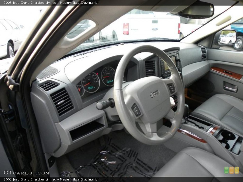 Medium Slate Gray Interior Prime Interior for the 2005 Jeep Grand Cherokee Limited #41624554
