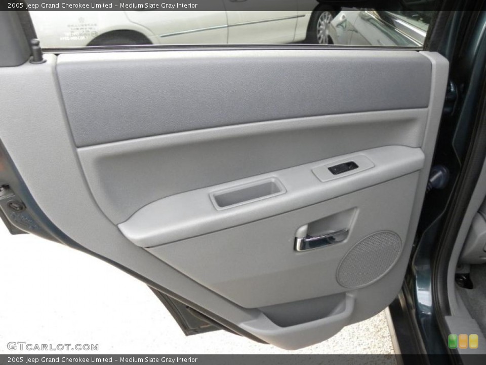 Medium Slate Gray Interior Door Panel for the 2005 Jeep Grand Cherokee Limited #41624622