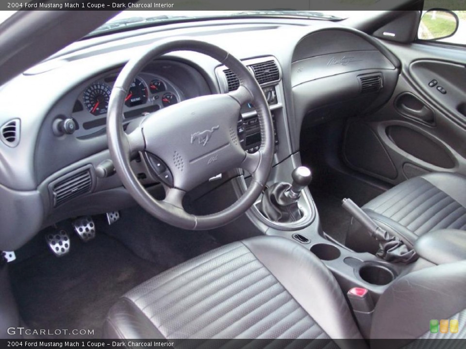 Dark Charcoal Interior Prime Interior for the 2004 Ford Mustang Mach 1 Coupe #41626566