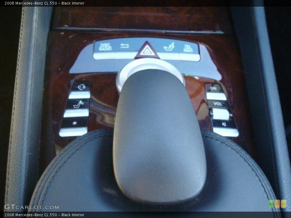 Black Interior Controls for the 2008 Mercedes-Benz CL 550 #41627018