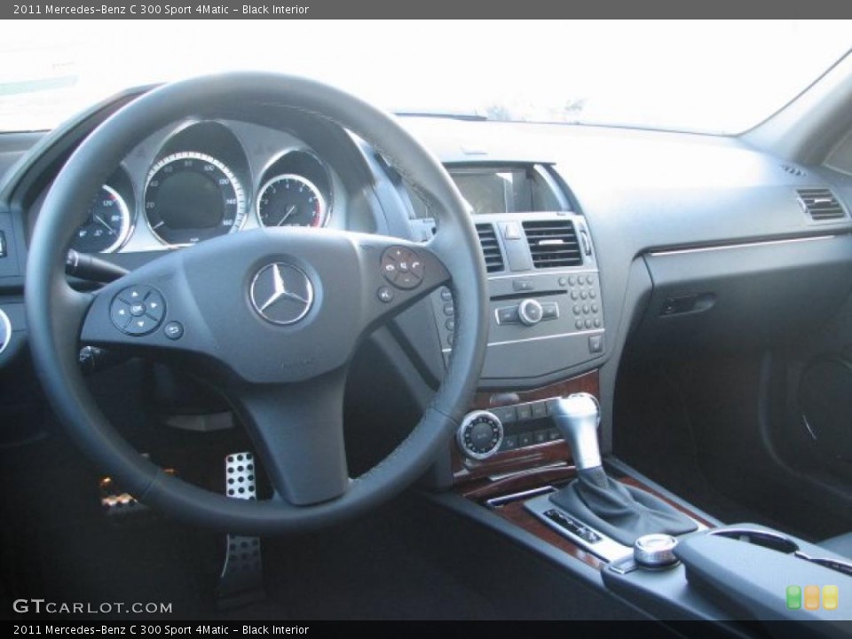 Black Interior Photo for the 2011 Mercedes-Benz C 300 Sport 4Matic #41627566