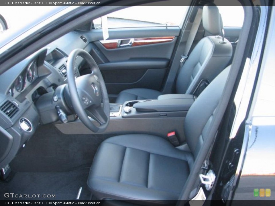 Black Interior Photo for the 2011 Mercedes-Benz C 300 Sport 4Matic #41627587
