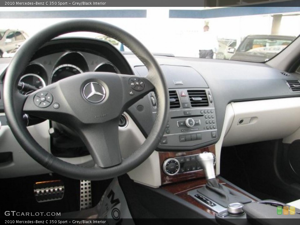 Grey/Black Interior Photo for the 2010 Mercedes-Benz C 350 Sport #41627661