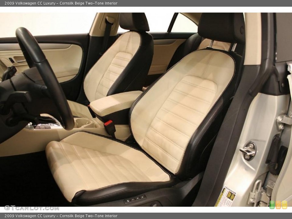 Cornsilk Beige Two-Tone Interior Photo for the 2009 Volkswagen CC Luxury #41628147