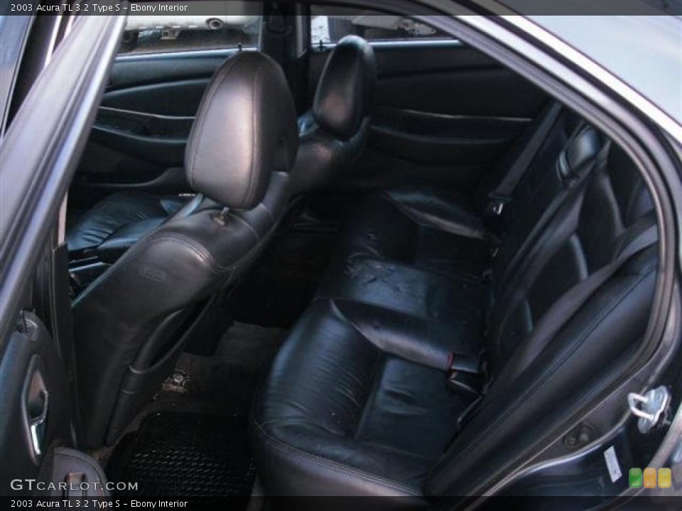 Ebony Interior Photo for the 2003 Acura TL 3.2 Type S #41628373