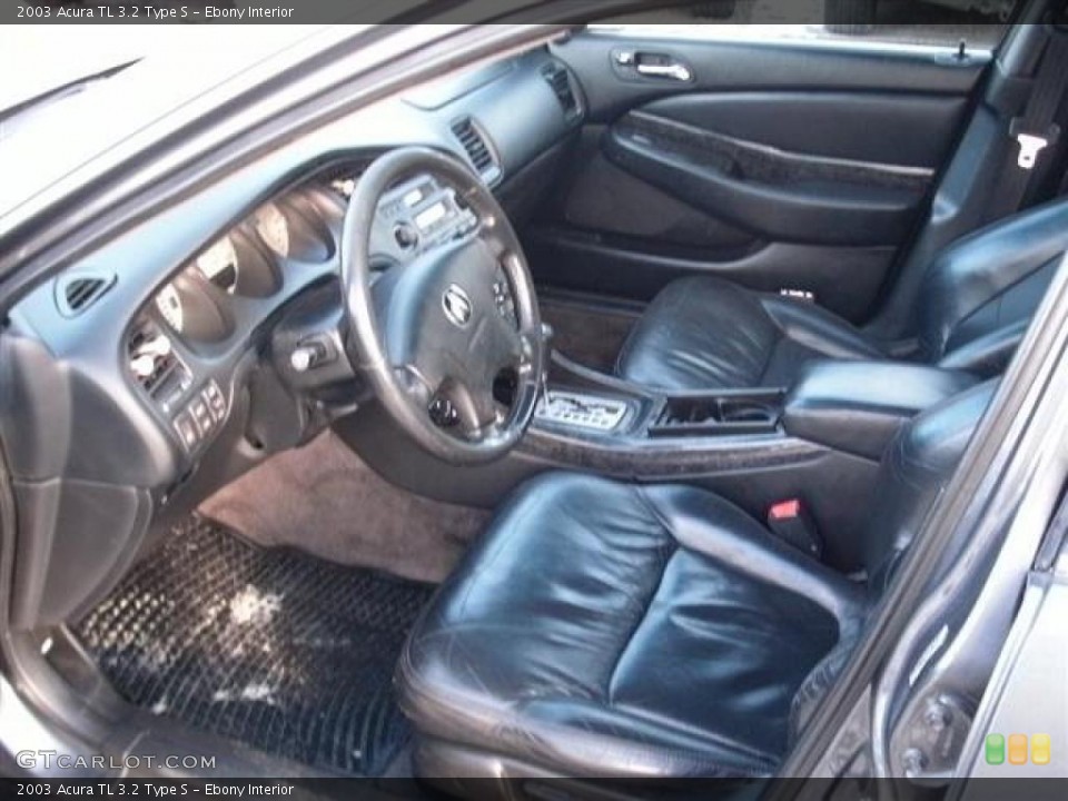 Ebony Interior Photo for the 2003 Acura TL 3.2 Type S #41628381