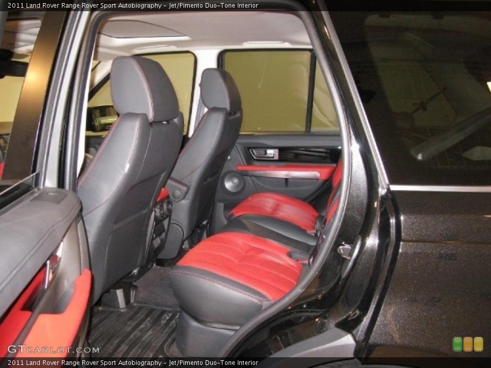 Jet/Pimento Duo-Tone Interior Photo for the 2011 Land Rover Range Rover Sport Autobiography #41633911
