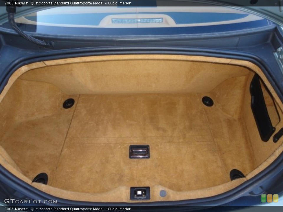 Cuoio Interior Trunk for the 2005 Maserati Quattroporte  #41634291