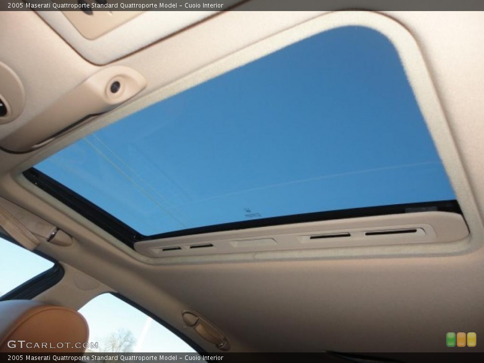 Cuoio Interior Sunroof for the 2005 Maserati Quattroporte  #41634359