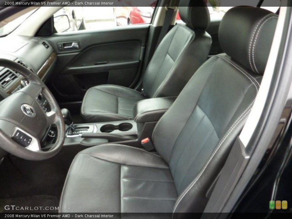 Dark Charcoal Interior Photo for the 2008 Mercury Milan V6 Premier AWD #41637343