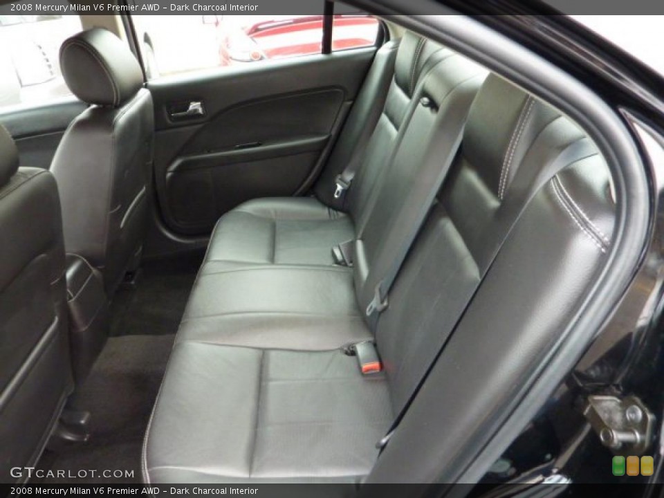 Dark Charcoal Interior Photo for the 2008 Mercury Milan V6 Premier AWD #41637355