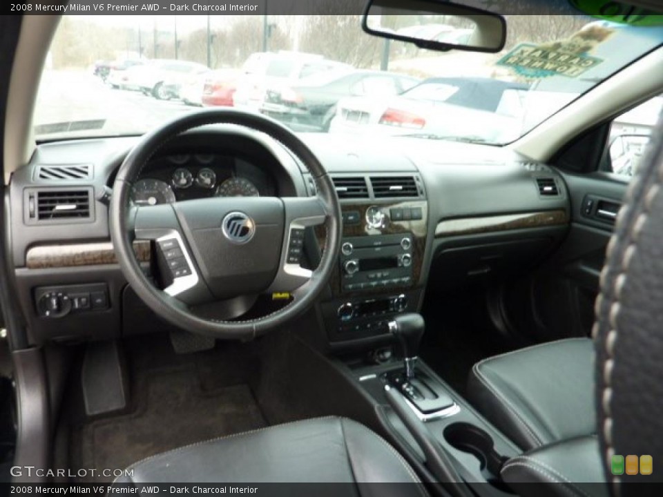 Dark Charcoal Interior Photo for the 2008 Mercury Milan V6 Premier AWD #41637371