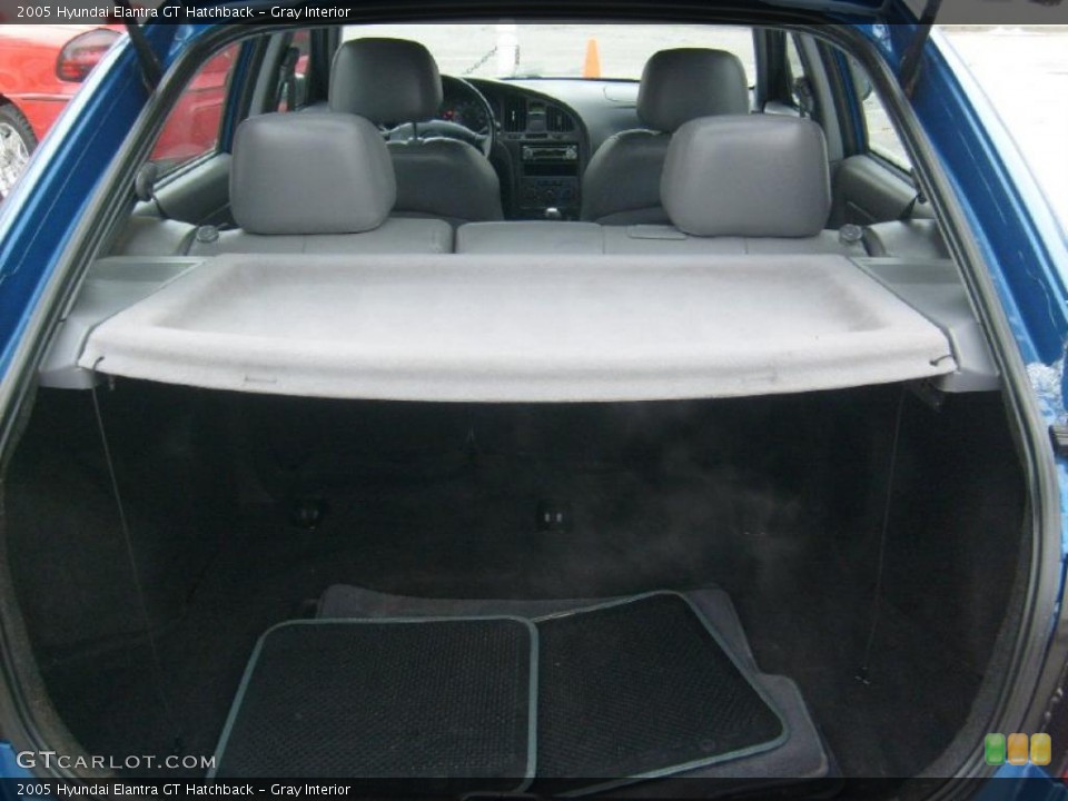 Gray Interior Trunk for the 2005 Hyundai Elantra GT Hatchback #41637608