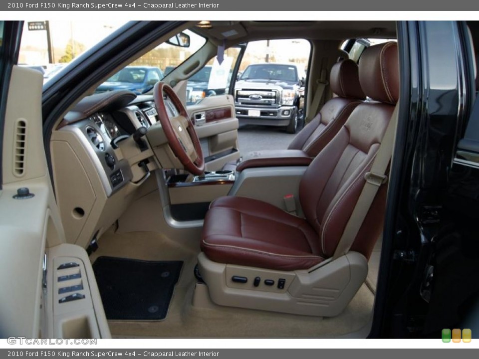 Chapparal Leather Interior Photo for the 2010 Ford F150 King Ranch SuperCrew 4x4 #41637839