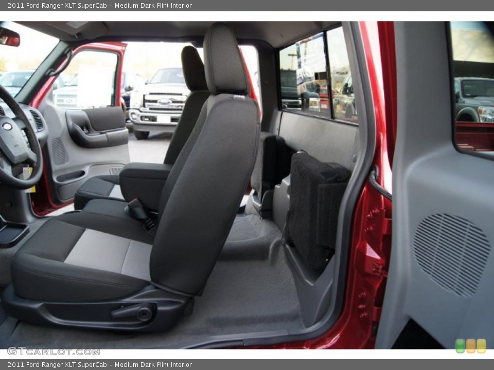 Medium Dark Flint Interior Photo for the 2011 Ford Ranger XLT SuperCab #41638591