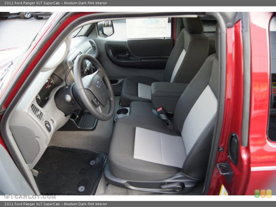 Medium Dark Flint Interior Photo for the 2011 Ford Ranger XLT SuperCab #41638739