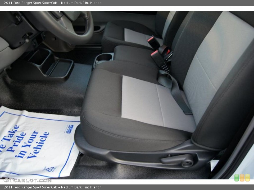 Medium Dark Flint Interior Photo for the 2011 Ford Ranger Sport SuperCab #41639195