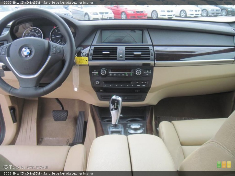 Sand Beige Nevada Leather Interior Prime Interior for the 2009 BMW X5 xDrive35d #41639579