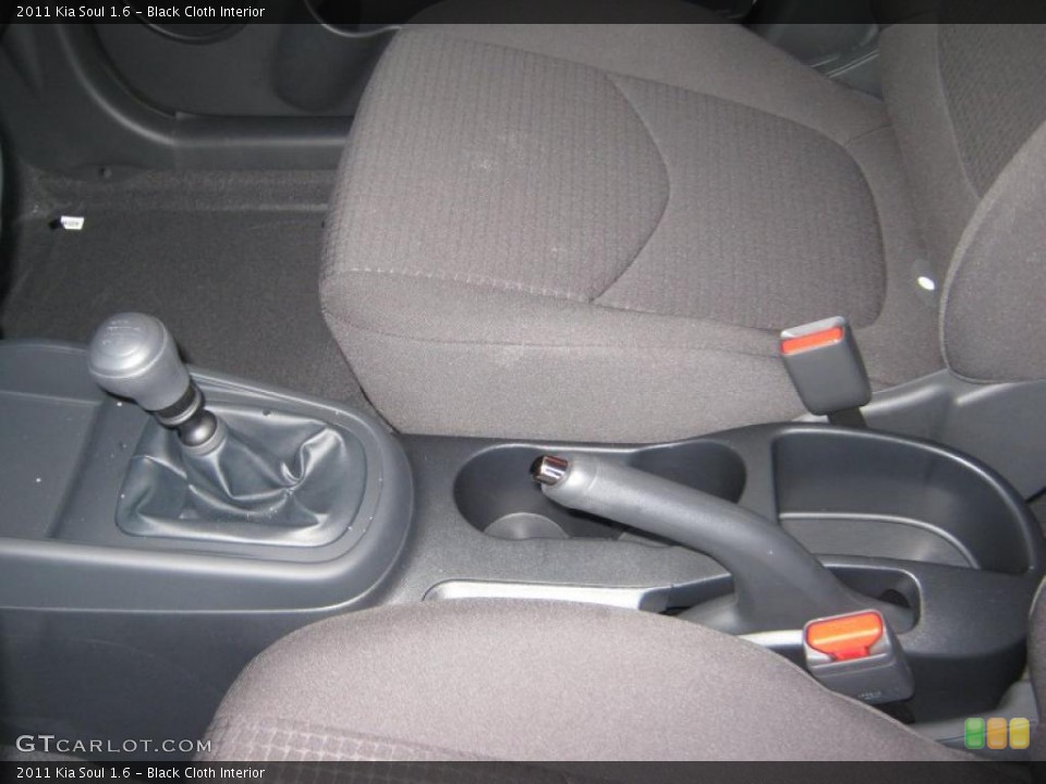 Black Cloth Interior Transmission for the 2011 Kia Soul 1.6 #41640611