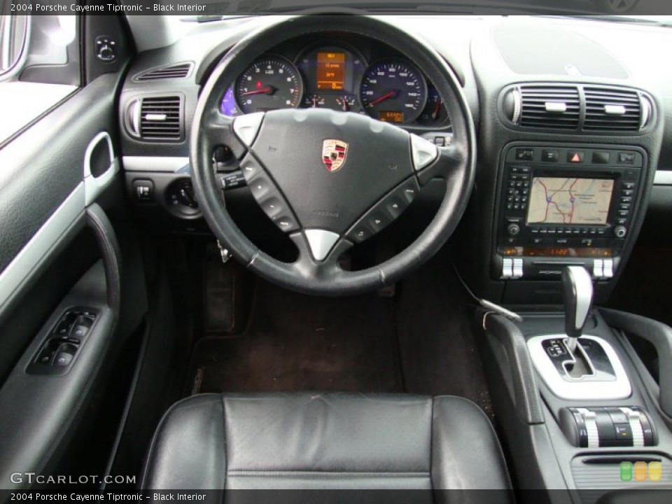 Black Interior Dashboard for the 2004 Porsche Cayenne Tiptronic #41645379