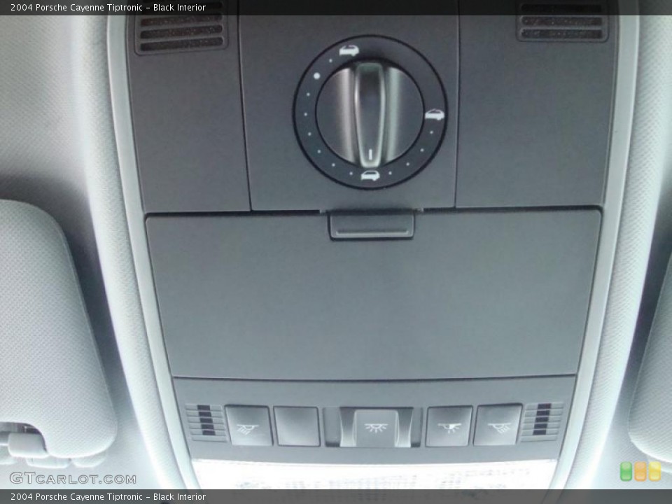 Black Interior Controls for the 2004 Porsche Cayenne Tiptronic #41645559