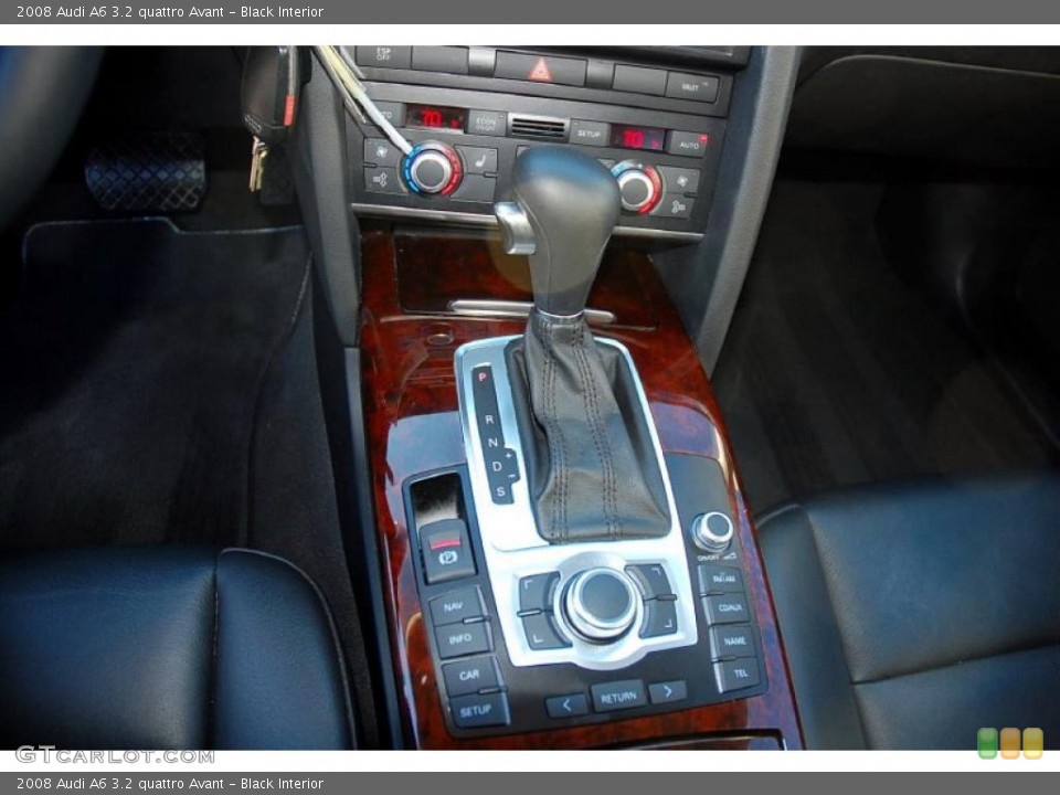 Black Interior Transmission for the 2008 Audi A6 3.2 quattro Avant #41648007