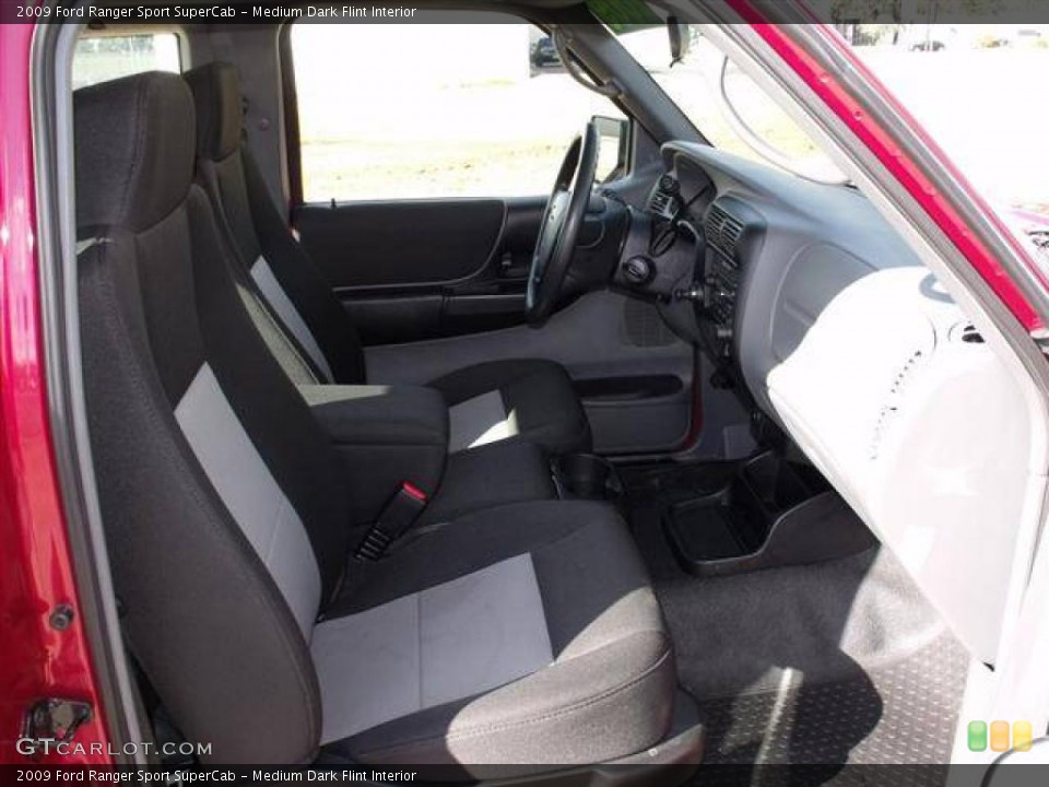 Medium Dark Flint Interior Photo for the 2009 Ford Ranger Sport SuperCab #41649179