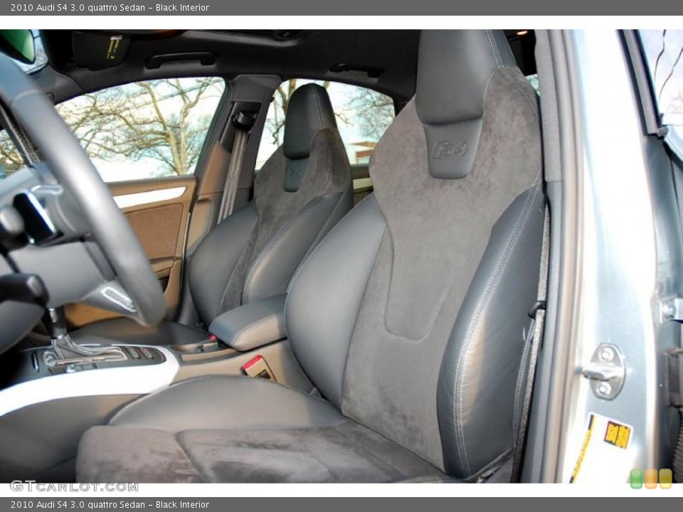 Black Interior Photo for the 2010 Audi S4 3.0 quattro Sedan #41650516