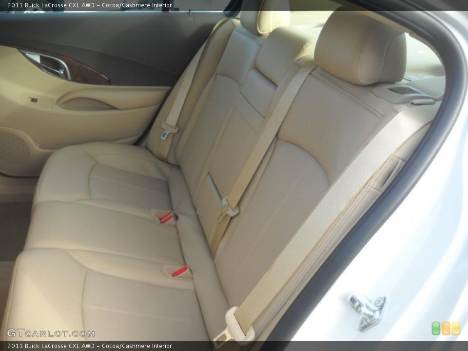 Cocoa/Cashmere Interior Photo for the 2011 Buick LaCrosse CXL AWD #41652311