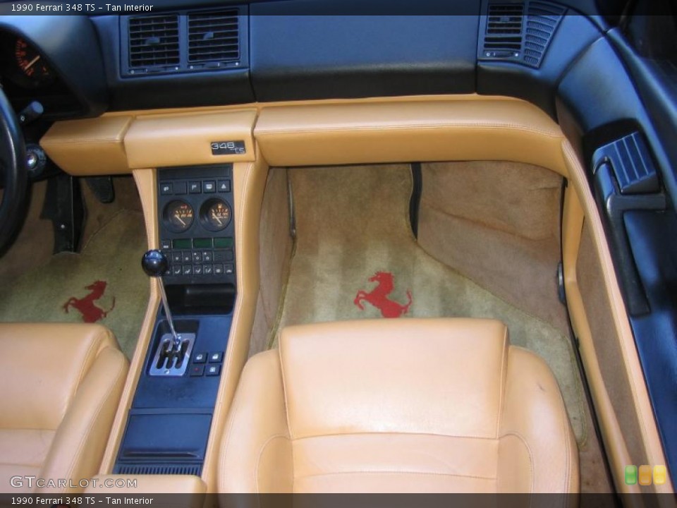Tan Interior Photo for the 1990 Ferrari 348 TS #41652568