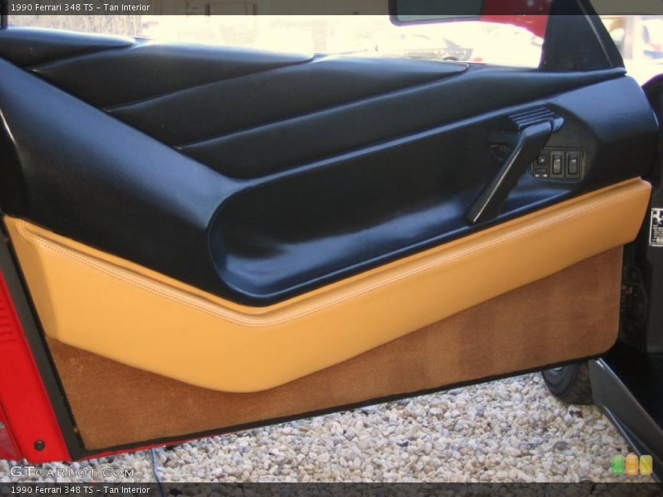 Tan Interior Door Panel for the 1990 Ferrari 348 TS #41652687