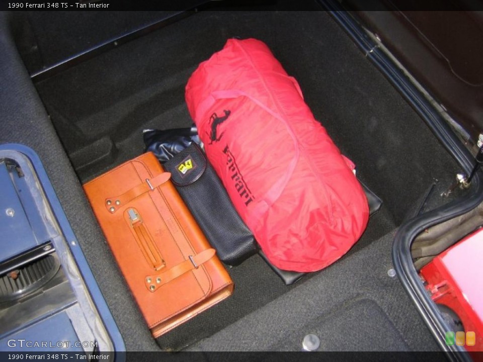 Tan Interior Trunk for the 1990 Ferrari 348 TS #41652727