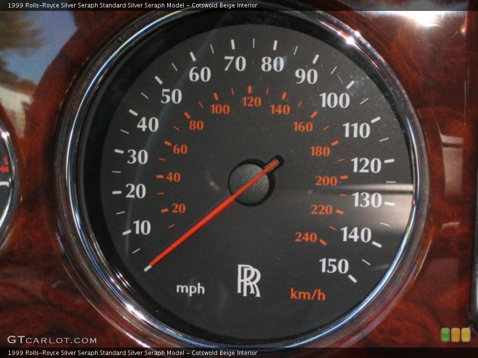 Cotswold Beige Interior Gauges for the 1999 Rolls-Royce Silver Seraph  #41653335