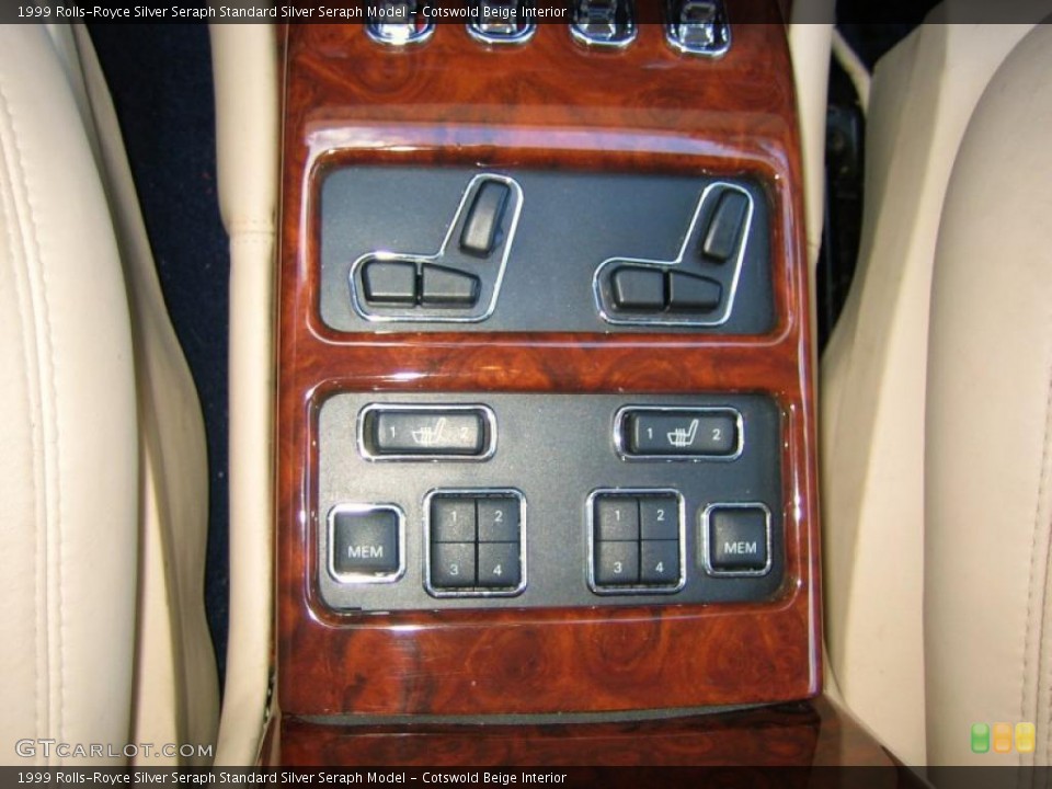 Cotswold Beige Interior Controls for the 1999 Rolls-Royce Silver Seraph  #41653463