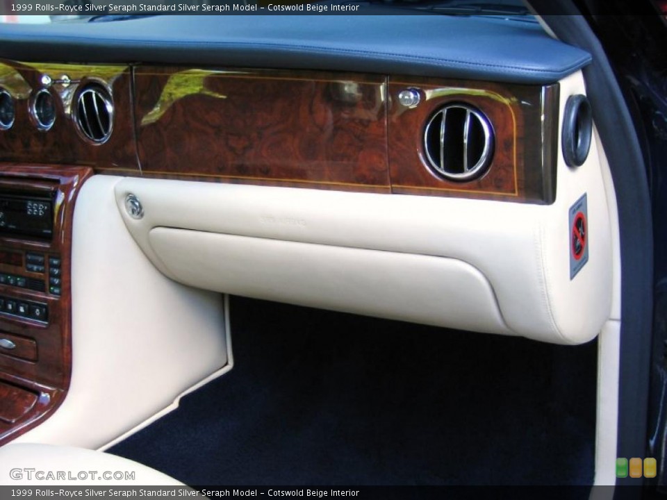 Cotswold Beige Interior Dashboard for the 1999 Rolls-Royce Silver Seraph  #41653479