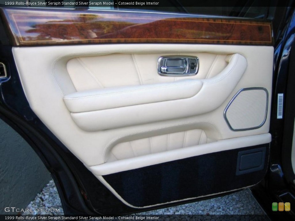 Cotswold Beige Interior Door Panel for the 1999 Rolls-Royce Silver Seraph  #41653523