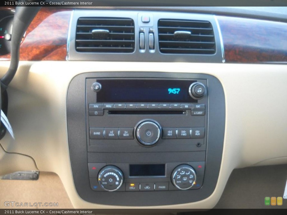 Cocoa/Cashmere Interior Controls for the 2011 Buick Lucerne CX #41653679
