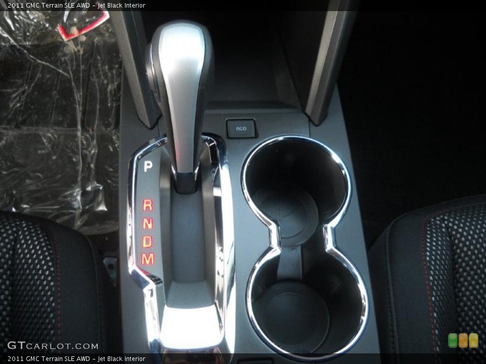 Jet Black Interior Transmission for the 2011 GMC Terrain SLE AWD #41654327