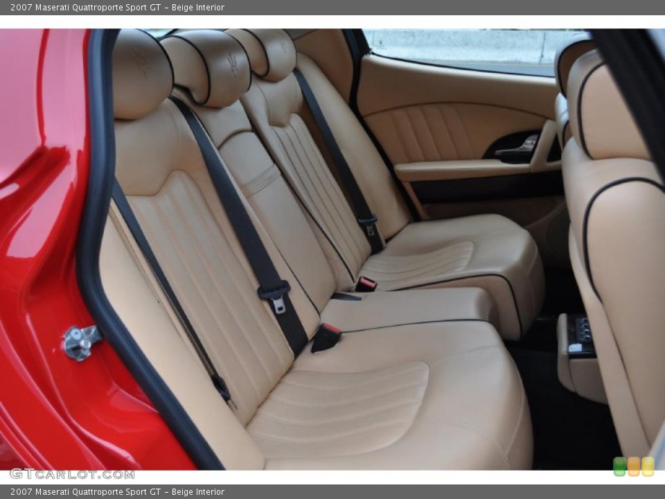 Beige Interior Photo for the 2007 Maserati Quattroporte Sport GT #41654535