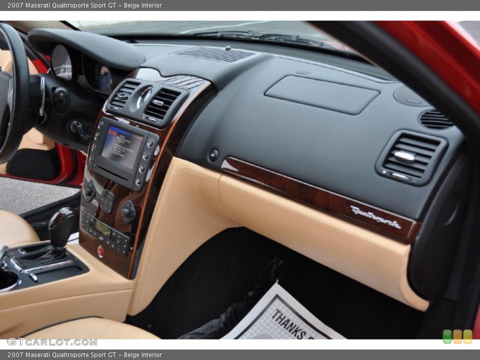 Beige Interior Photo for the 2007 Maserati Quattroporte Sport GT #41654551