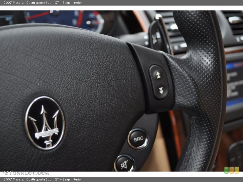 Beige Interior Controls for the 2007 Maserati Quattroporte Sport GT #41654643