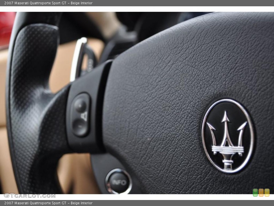 Beige Interior Controls for the 2007 Maserati Quattroporte Sport GT #41654659